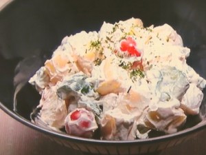 ごろごろ野菜のチーズ和え