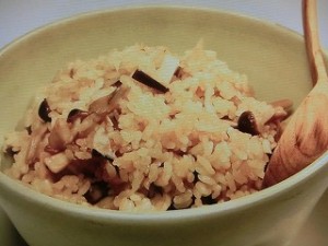 きのこの炊き込みご飯