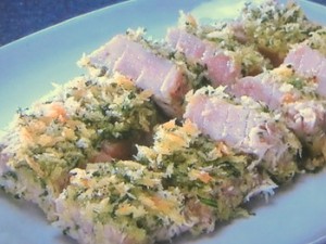 まぐろの香草パン粉焼き