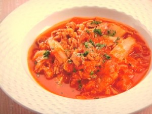 白菜と豚肉の煮込み
