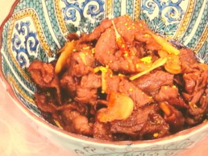 牛肉のしぐれ煮