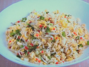 しらすと生姜の炒飯