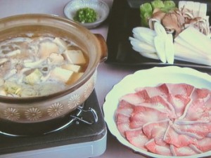 ブリしゃぶのみぞれ鍋