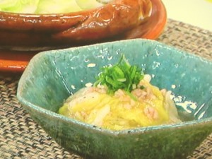 白菜そぼろ