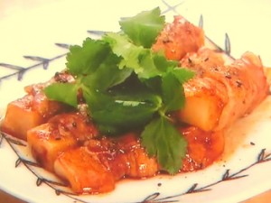 餅のはさみ焼き