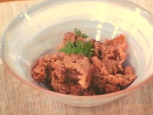 牛肉のしぐれ煮