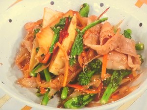 春野菜たっぷり!きんぴら