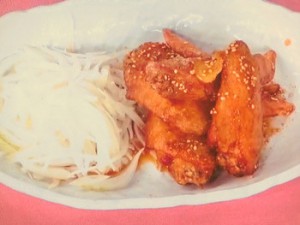 手羽先の揚げ漬け