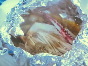 イカのわた焼き