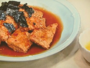 簡単!鶏つくねの照り焼き