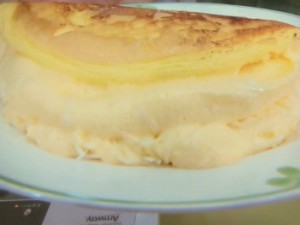モンサンミッシェルのオムレツ