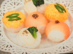 3色手まりずし