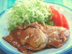 豚肉のしょうが焼き