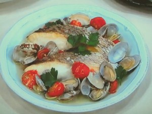 切り身魚で簡単アクアパッツァ♪