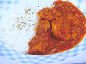 チキンのヨーグルトトマトカレー