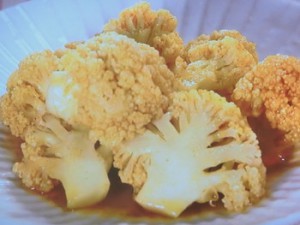 カリフラワーのマリネ