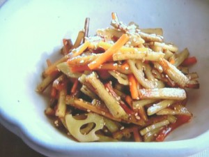 根菜のきんぴら