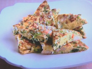 えびと青ねぎの卵焼き