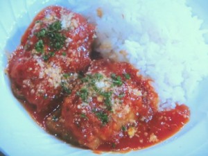 ピーマンの肉詰め