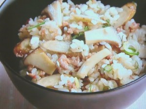ごぼう味噌の混ぜごはん