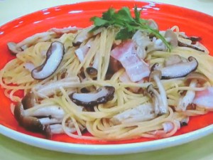 ココキノコパスタ