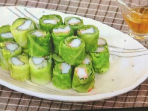 かにかまぼこのキャベツ巻き