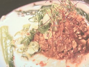 冷やし坦々そうめん