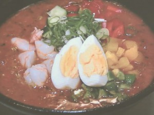ガスパチョ風そうめん