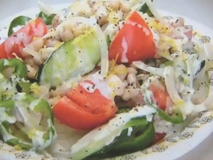 もこみち流 トルコ式いんげん豆のサラダ
