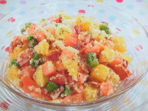 キヌアの栄養満点サラダ