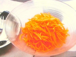 にんじんのサラダ