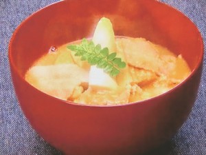 たけのこのかす汁