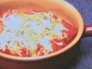 プッタネスカ風ミートボール