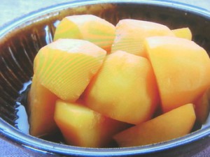 じゃがいもの甘辛煮