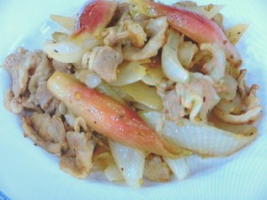 豚肉のさっぱり炒め