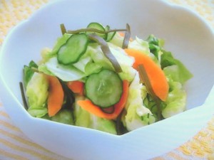 野菜の浅漬け