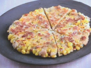 豚肉のコーン焼き