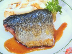 鯖(さば)のソテー バルサミコ風
