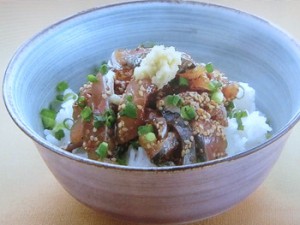 あじのづけ丼