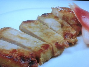 豚のみそ漬け