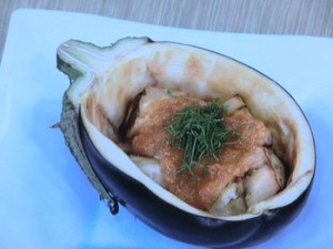 米なすの田楽