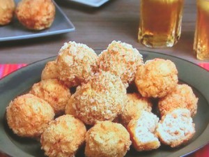 えびだんごのサクサク揚げ