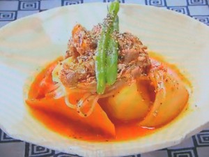 もこみち流 トマトの肉じゃが