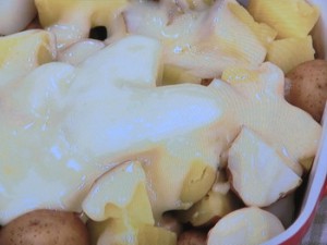 じゃがいものとろ~りチーズがけ
