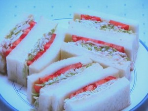 HLT(ハムレタストマト)サンド
