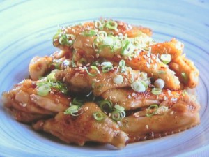 手羽のピリ辛照り焼き