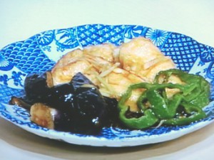 鶏肉となすの南蛮漬け