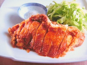 鶏のパリパリ揚げ