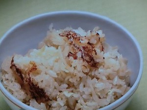 切り干し大根ごはん
