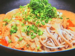 冷やしくるみそば